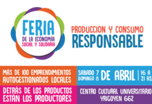 Nueva Feria de la Economía Social, 7 y 8 de abril