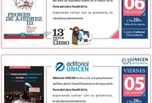 Presentaciones de relevancia desde Editorial Unicen