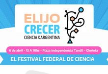 Festival de Ciencias "Elijo Crecer" convocó a la ciudadanía regional