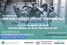 VI Jornadas de Infancia, Violencia y Sociedad