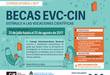 Convocatoria 2017 para las Becas EVC-CIN