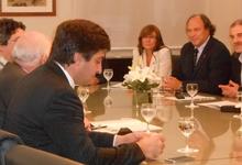 Decana de Agronomía en reunión con Ministro Agricultura