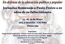 Homenaje a Paulo Freire