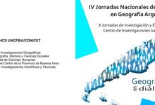 Jornadas Investigación en Geografía