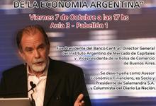 Conferencia de González Fraga en la Unicen sobre "perspectiva y prospectiva de la economía argentina"