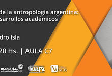Conferencia sobre el desarrollo de la antropología argentina