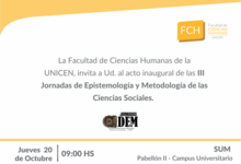 III Jornadas de Epistemología y Metodología de las Ciencias Sociales