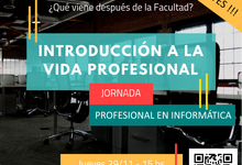 Primera "Jornada de Introducción a la Vida Profesional"