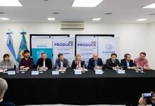 Rector Aba en el lanzamiento de “Olavarría Produce 2024”