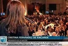 Tassara presente en lanzamiento del plan agroalimentario que encabezó la Presidenta