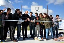 Se inauguró playón deportivo financiado desde Ministerio de Educación