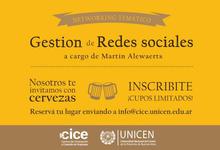 Punto de encuentro CICE: gestión de redes sociales