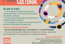 Inscriben en Fondo Reactivo Cultural 2da. edición para gestores y artistas