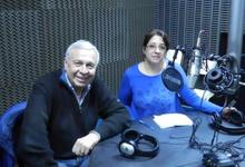 El rector Tassara visitó la radio universitaria en Olavarría