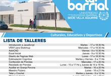 Inscripción para talleres y cursos en Universidad Barrial