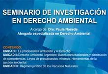 Seminario de Investigación en Derecho Ambiental