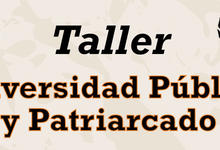 "Universidad Pública y Patriarcado"