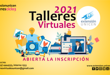 Talleres abiertos a la comunidad en modalidad virtual 2021