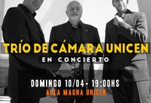 Trío de Cámara celebra 35 años con un concierto gratuito en Aula Magna