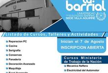 Universidad Barrial inscribe en cursos y talleres