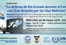 Conferencia sobre la defensa de Río Grande en guerra de Malvinas 