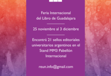Editorial UNICEN en Feria Internacional de Guadalajara 