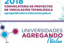 Proyectos de Vinculación Tecnológica “Universidades Agregando Valor 2018