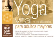 Yoga vital y meditación para Adultos Mayores 