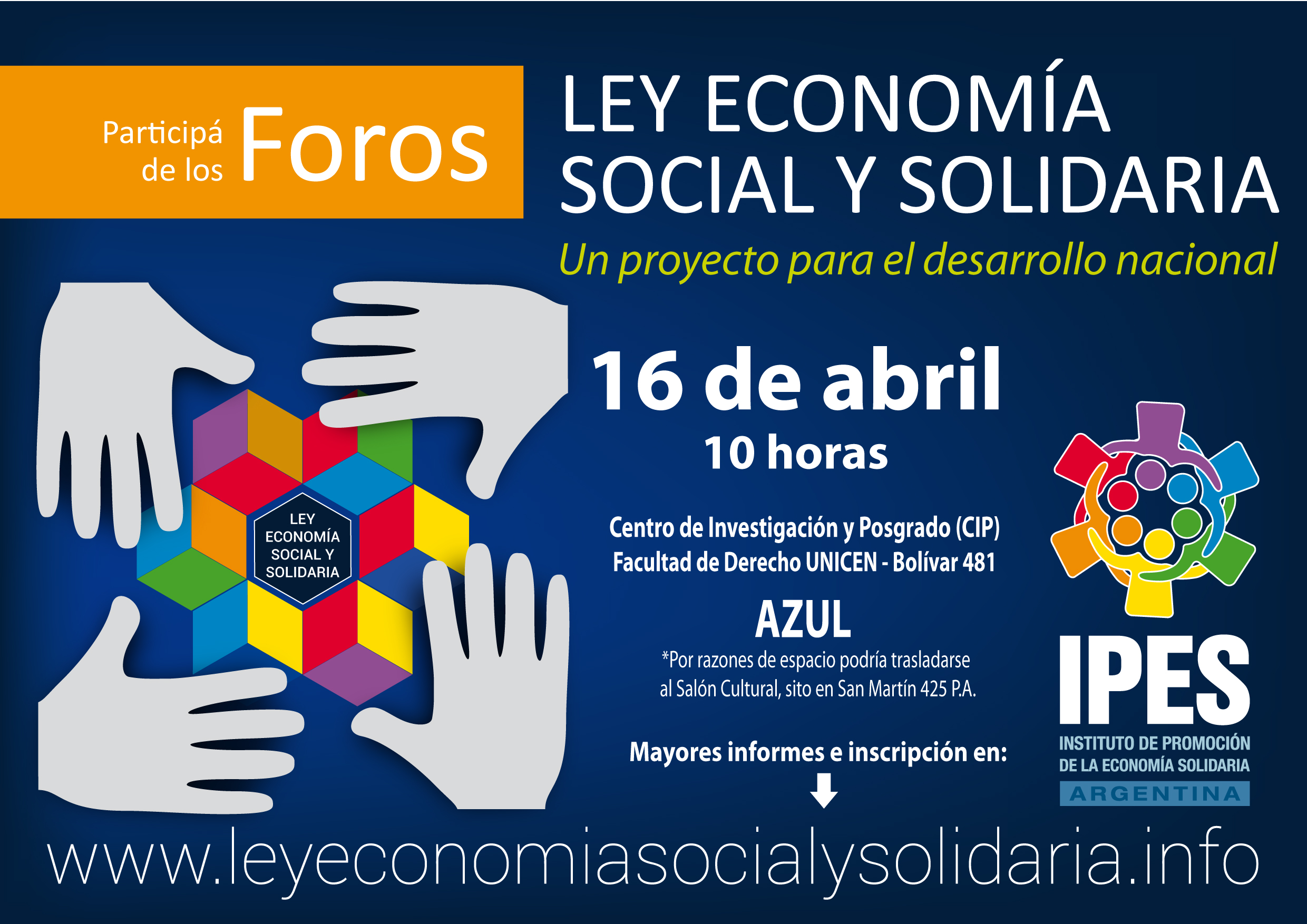 Foro sobre la Ley Federal de la Economía Social y Solidaria | UNICEN